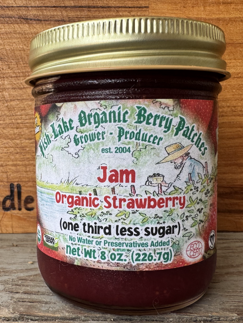 Organic Strawberry Jam