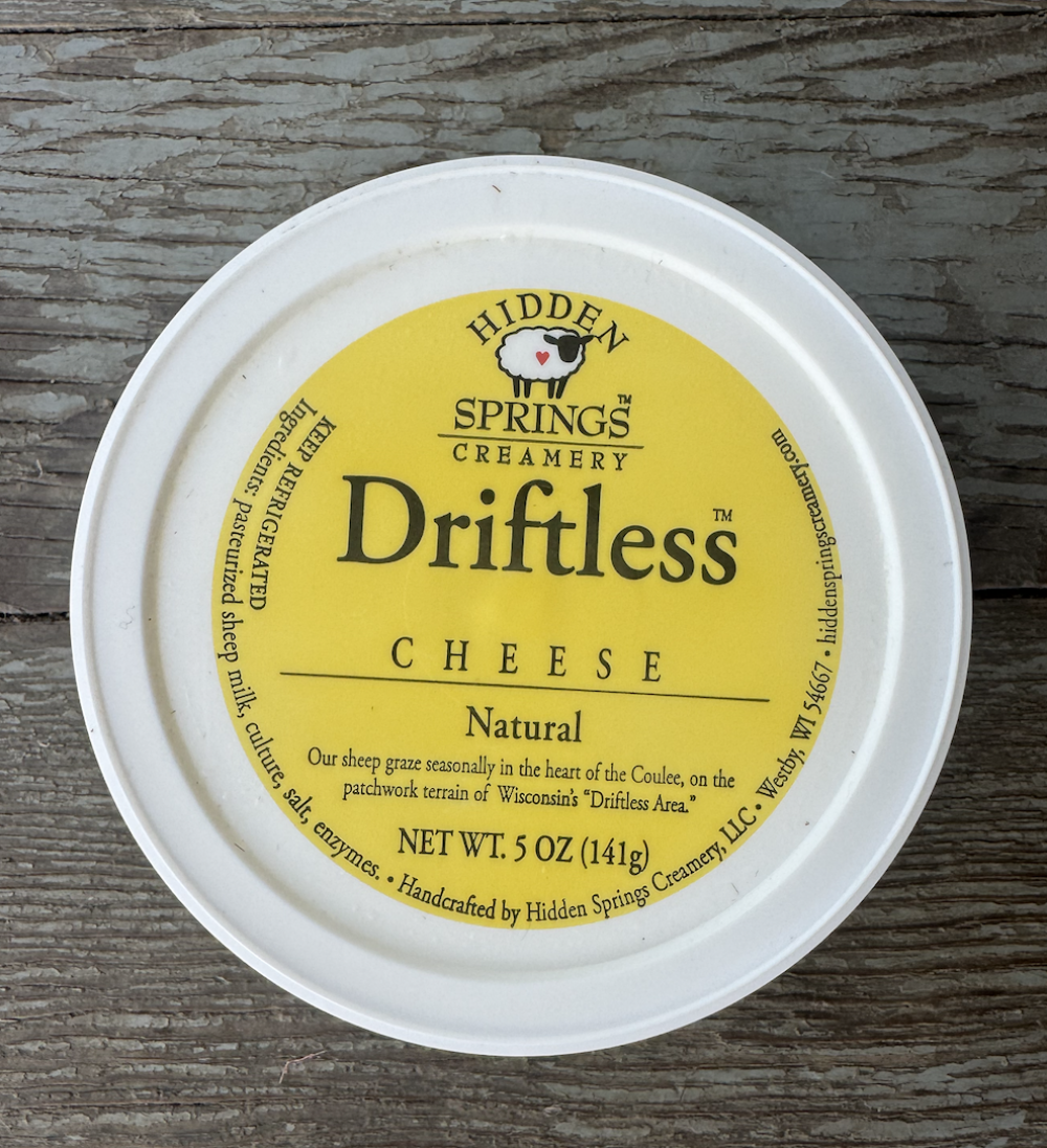 Driftless Spreadable sheep cheese