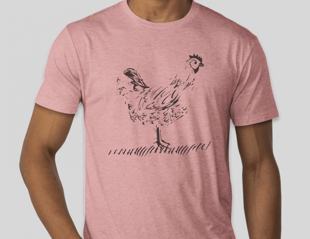 Chicken Tee [Pink]