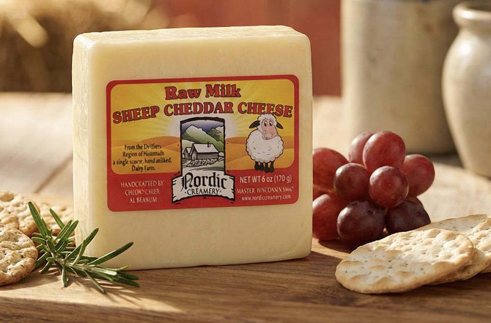 Raw Milk Sheep Cheddar Cheese