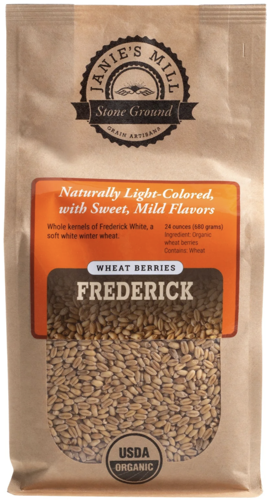 Organic Frederick White Wheat Berries Wholesale