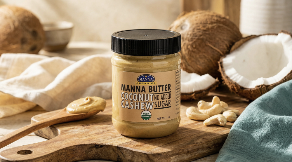 Manna Butters Coconut Cashew No Added Sugar