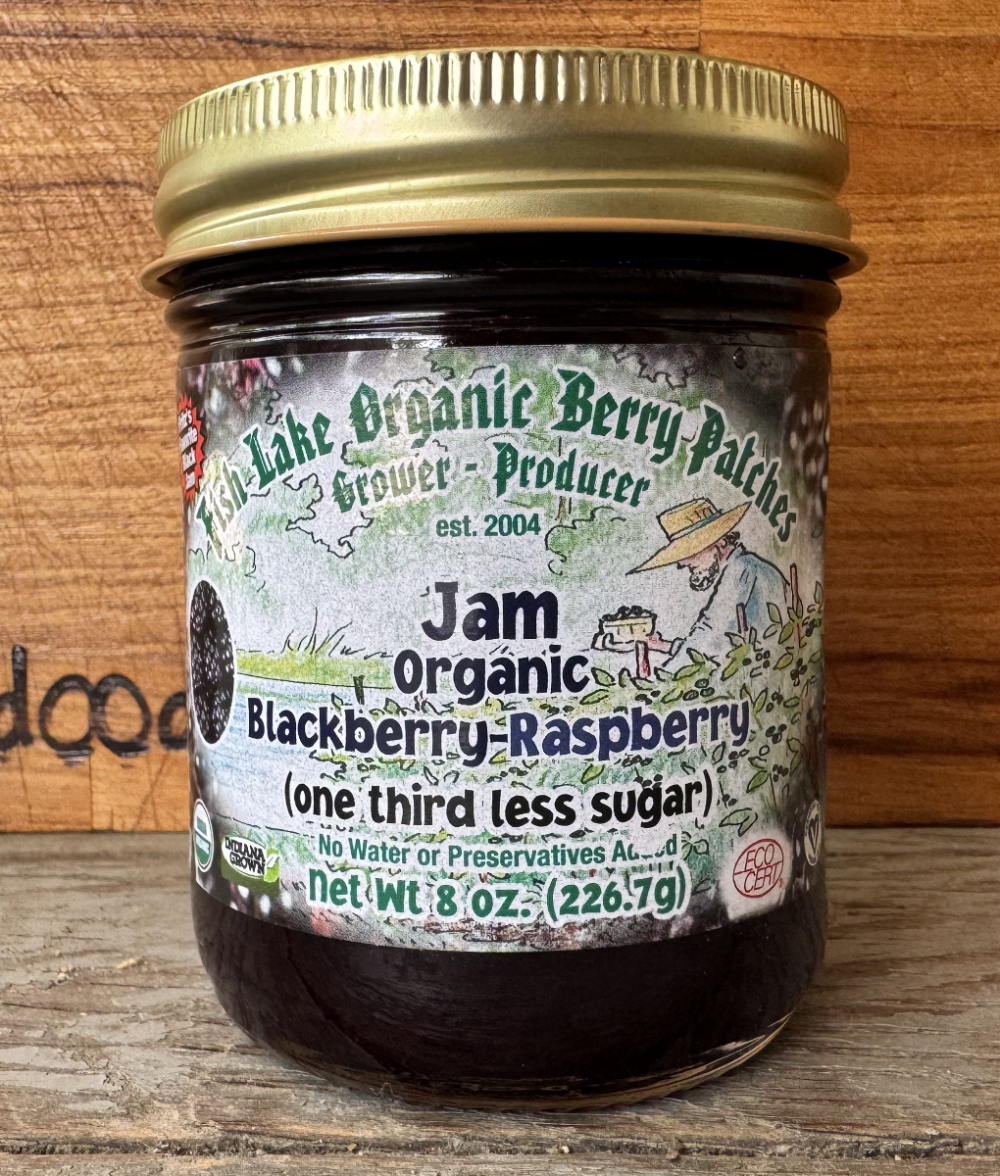 Organic Blackberry-Rasberry Jam