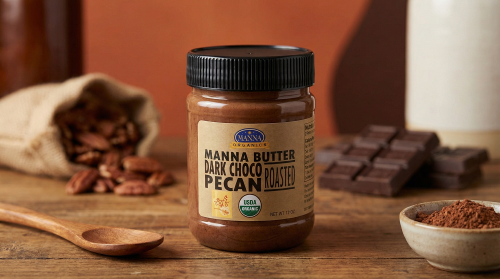 Manna Butters Dark Chocolate Pecan