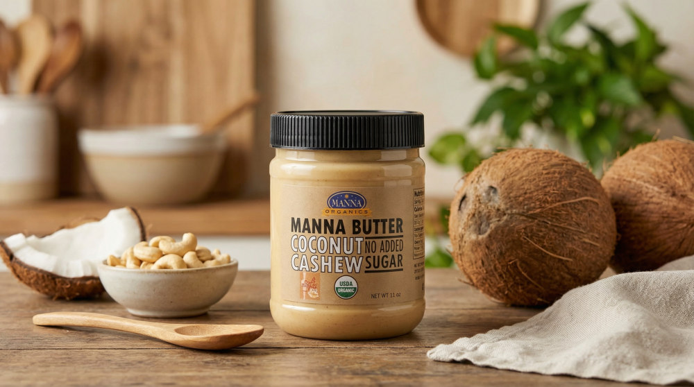Manna Butters Coconut Cashew No Added Sugar
