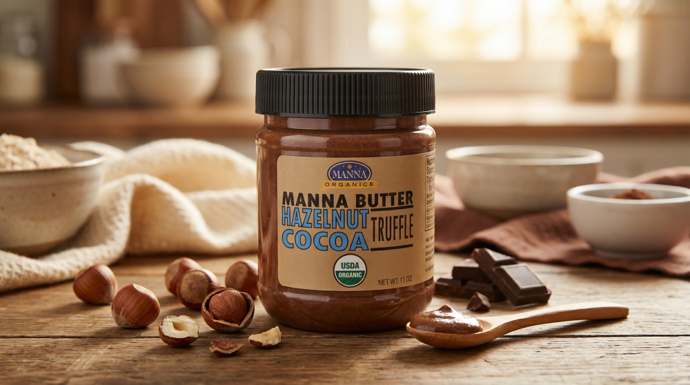 Hazelnut Cocoa Truffle Butter