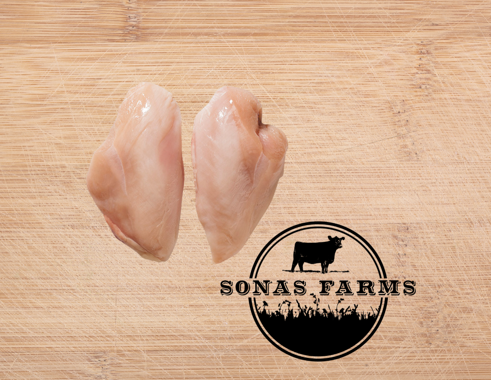 Premium Pastured, Non-GMO Chicken – Boneless, Skinless Breasts– Freedom Ranger